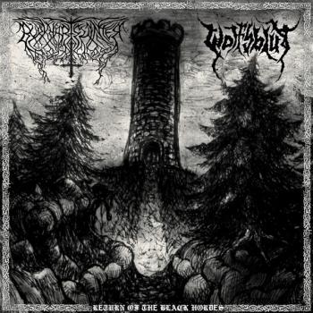 Burkhartsvinter / Wolfsblut – Return Of The Black Hordes 10" Vinyl